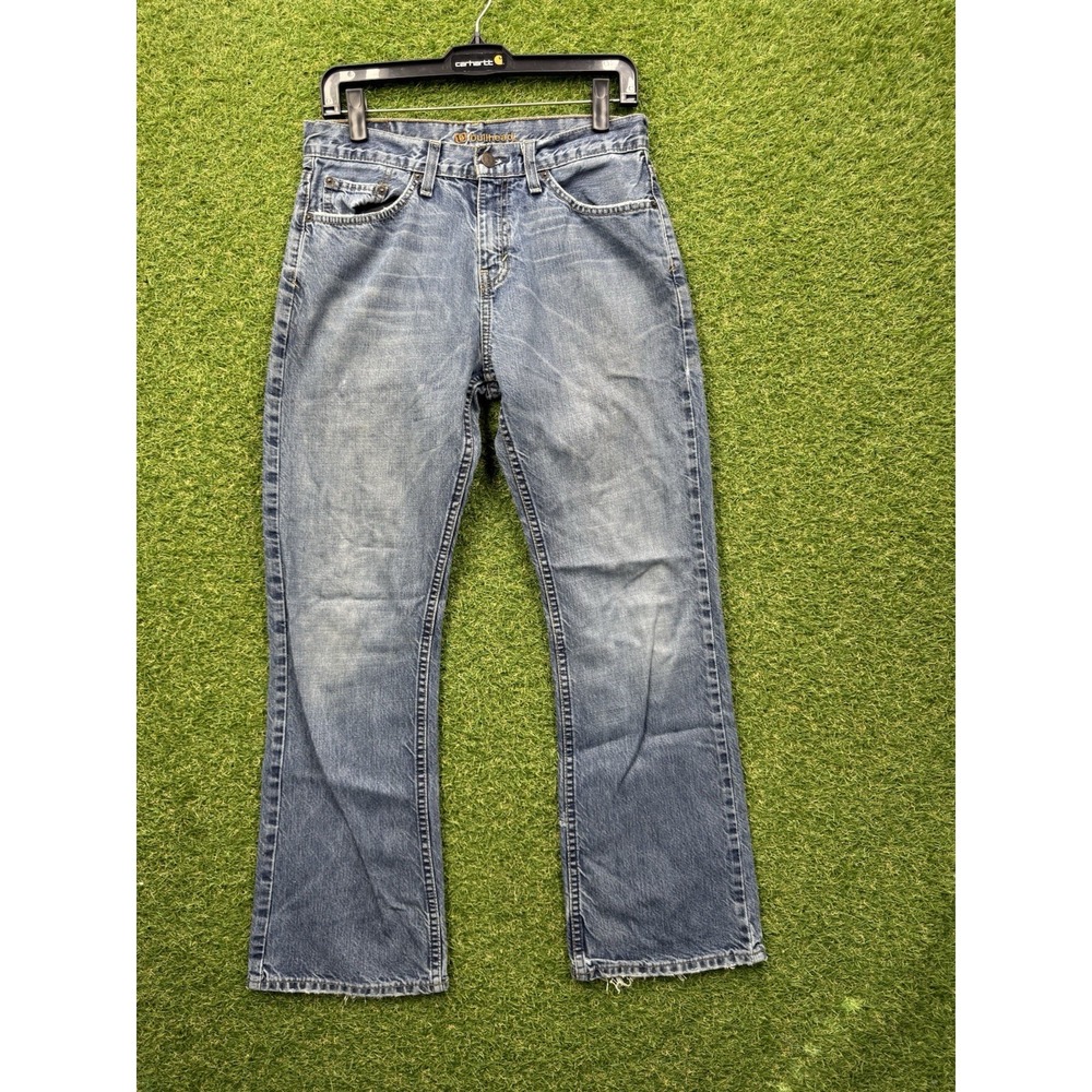 Vintage Bullhead Jeans Mens 29x29 Slim Boot Cut Casual Work Distressed Cotton